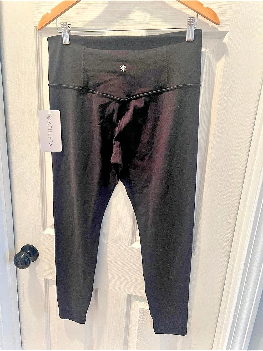 NWT Athleta Elation Ultra High Rise Legging, Black, Large